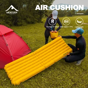 Widesea Camping, Inflatable Pad Double Thickened