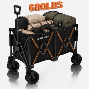 Heavy-Duty Folding Beach Cart