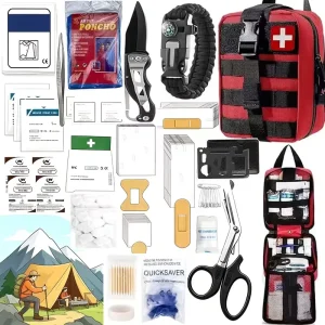 232pcsMulti-Functional Tool Backpack Emergency Survival Kit