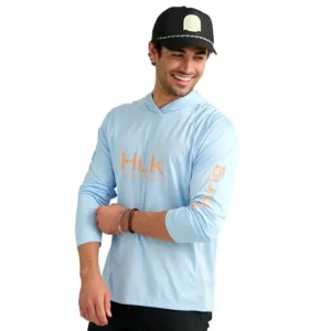 Mens Pursuit Vented Long Sleeve Hoodie for fishing