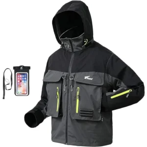 Fishing wading jackets for outdoor use