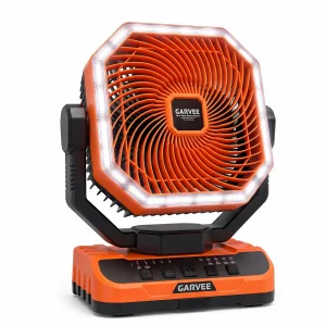 Portable Camping Fan 40000mAh Rechargeable Battery Powered Fan