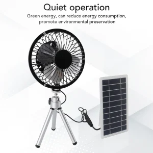 Solar Panel Powered Fan